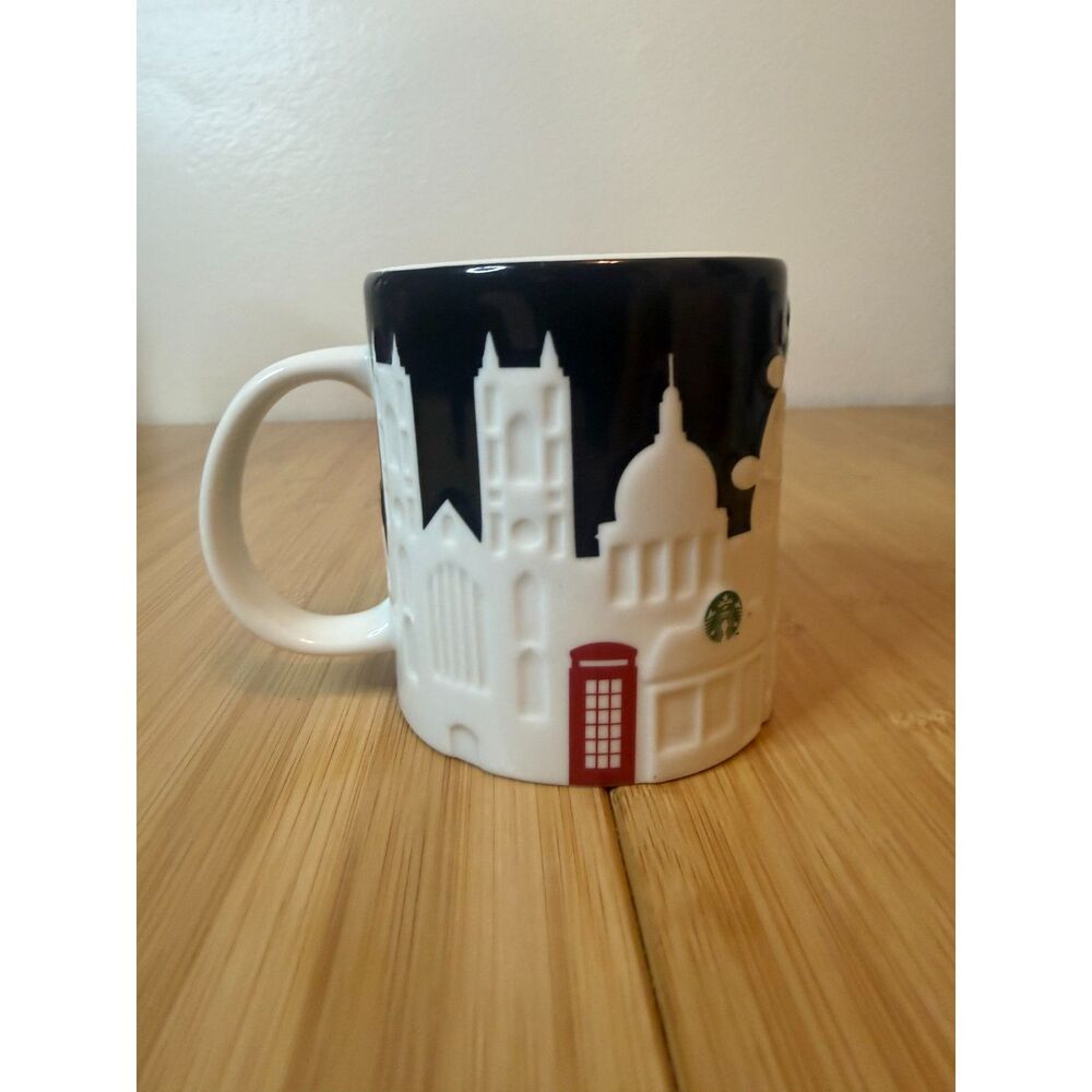 RARE 2011 Starbucks London Relief Mug City Collector Series 3D Skyline